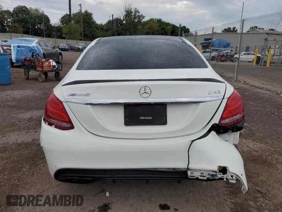 2018 Mercedes-Benz C 43 AMG с VIN 55SWF6EB2JU273948, выставлен на аукционе Copart как лот 81180455 с пробегом 55 253 миль миль и Списание • Salvage title. История ставок и продаж доступна на DreamBid. Изображение 6.