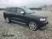 2017 Dodge Durango Citadel Anodized Platinum with VIN 1C4RDJEG4HC643890, listed as a Copart auction lot 46932975 with 129,634 mi miles and Salvage title. Bid and sale history available at DreamBid. Image 4.