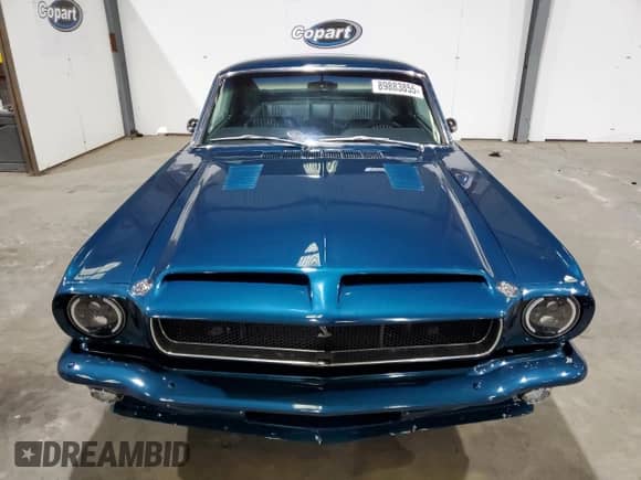1965 Ford Mustang z VIN 5R09A144075, wystawiony jako Copart lot #89883855 z przebiegiem 1 040 mil mil oraz Szkoda całkowita • Salvage title. Historia ofert i sprzedaży dostępna na DreamBid. Obrazek 5.