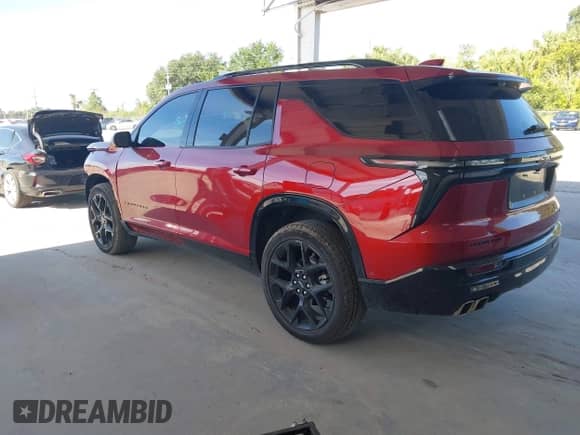 2024 Chevrolet Traverse FWD RS with VIN 1GNERLKS8RJ192634, listed as a IAAI auction lot 42983791 with 7,930 mi miles and . Bid and sale history available at DreamBid. Image 3.