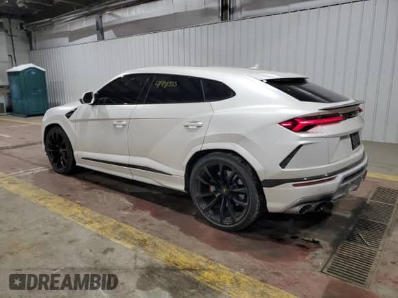 2021 Lamborghini Urus with VIN ZPBUA1ZL2MLA12990, listed as a Copart auction lot 41981535 with 69,793 mi miles and Salvage title. Bid and sale history available at DreamBid. Image 2.