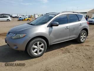 2010 Nissan Murano SL with VIN JN8AZ1MW5AW105845, listed as a Copart auction lot 69040655 with 186,497 mi miles and Non repairable. Bid and sale history available at DreamBid. Image 1.