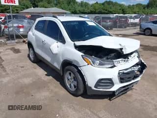 2018 Chevrolet Trax LT z VIN KL7CJLSB9JB658431, wystawiony jako IAAI lot #43146061 z przebiegiem 91 000 mil mil oraz . Historia ofert i sprzedaży dostępna na DreamBid. Obrazek 1.