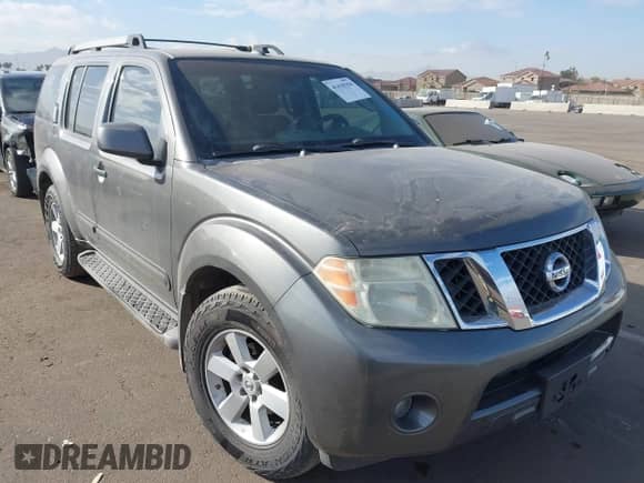 2008 Nissan Pathfinder SE с VIN 5N1AR18U18C629764, выставлен на аукционе IAAI как лот 41418394 с пробегом 211 491 миль миль и . История ставок и продаж доступна на DreamBid. Изображение 1.