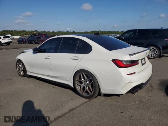 2022 BMW 3 Series M340i xDrive with VIN 3MW5U9J01N8C63539, listed as a Copart auction lot 71839485 with 29,319 mi miles and Salvage title. Bid and sale history available at DreamBid. Image 2.