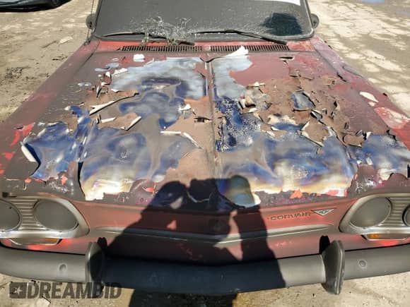 1963 Chevrolet Corvair z VIN 30967W2141111, wystawiony jako Copart lot #47012975 z przebiegiem Nie podano mil oraz Nie do naprawy • Non repairable. Historia ofert i sprzedaży dostępna na DreamBid. Obrazek 11.