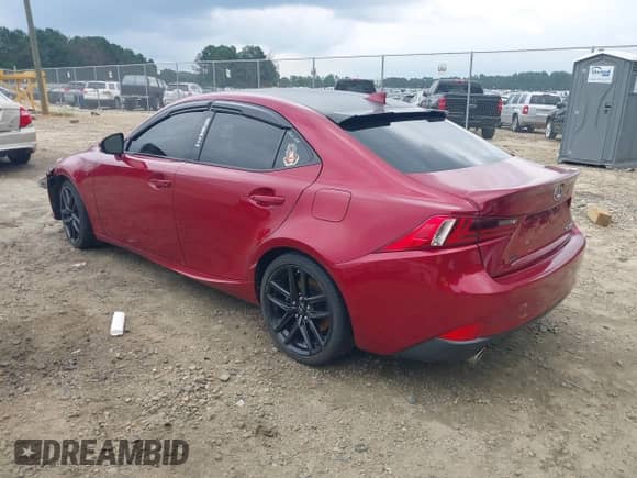 2015 Lexus IS 350 с VIN JTHBE1D23F5015193, выставлен на аукционе IAAI как лот 43031331 с пробегом 122 844 миль миль и . История ставок и продаж доступна на DreamBid. Изображение 3.