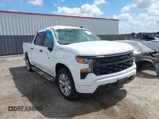 2022 Chevrolet Silverado 1500 Custom with VIN 3GCPABEK8NG575189, listed as a IAAI auction lot 42575333 with 44,552 mi miles and . Bid and sale history available at DreamBid. Image 1.