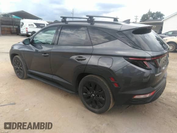 2023 Hyundai Tucson XRT with VIN KM8JFCAE6PU203570, listed as a IAAI auction lot 42812340 with 41,916 mi miles and . Bid and sale history available at DreamBid. Image 3.