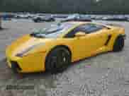 2004 Lamborghini Gallardo with VIN ZHWGU11SX4LA00563, listed as a Copart auction lot 73732524 with 51,762 mi miles and Salvage title. Bid and sale history available at DreamBid. Image 1.
