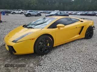 2004 Lamborghini Gallardo с VIN ZHWGU11SX4LA00563, выставлен на аукционе Copart как лот 73732524 с пробегом 51 762 миль миль и Списание • Salvage title. История ставок и продаж доступна на DreamBid. Изображение 1.