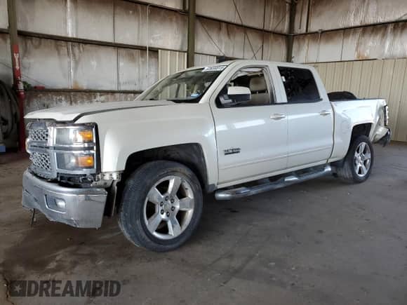 2015 Chevrolet Silverado 1500 LT z VIN 3GCPCREC1FG408914, wystawiony jako Copart lot #63656815 z przebiegiem Nie podano mil oraz Szkoda całkowita • Salvage title. Historia ofert i sprzedaży dostępna na DreamBid. Obrazek 1.