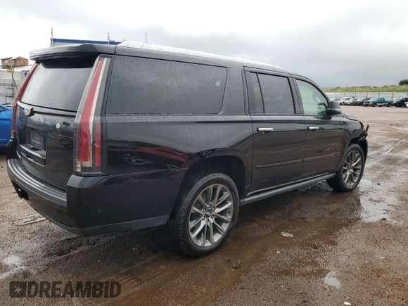 2020 Cadillac Escalade ESV Premium Luxury с VIN 1GYS4JKJ5LR216090, выставлен на аукционе Copart как лот 60705555 с пробегом 59 745 миль миль и Списание • Salvage title. История ставок и продаж доступна на DreamBid. Изображение 3.