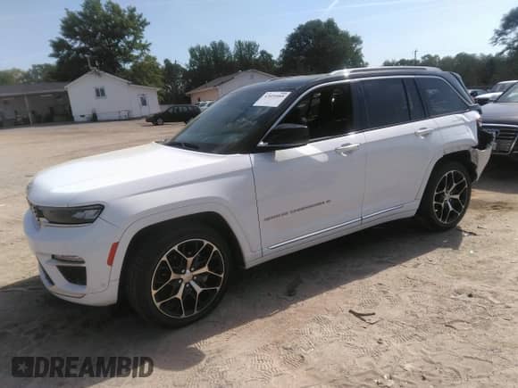 2022 Jeep Grand Cherokee Summit Reserve z VIN 1C4RJHEG8N8588988, wystawiony jako IAAI lot #42059989 z przebiegiem 51 699 mil mil oraz . Historia ofert i sprzedaży dostępna na DreamBid. Obrazek 17.