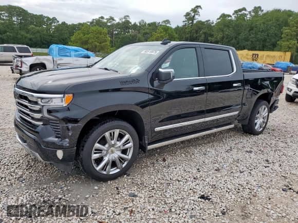 2023 Chevrolet Silverado 1500 with VIN 2GCPAFED0P1123547, listed as a Copart auction lot 60519975 with 57,234 mi miles and Salvage title. Bid and sale history available at DreamBid. Image 1.
