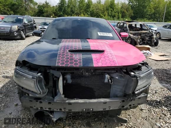 2017 Dodge Charger R/T Scat Pack with VIN 2C3CDXGJ1HH588625, listed as a Copart auction lot 81847815 with 118,201 mi miles and Salvage title. Bid and sale history available at DreamBid. Image 5.