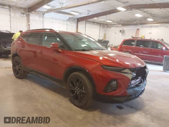 2021 Chevrolet Blazer RS с VIN 3GNKBKRS9MS532114, выставлен на аукционе IAAI как лот 42517220 с пробегом 59 574 миль миль и . История ставок и продаж доступна на DreamBid. Изображение 1.