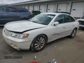 2007 Hyundai Azera SE с VIN KMHFC46F47A216700, выставлен на аукционе Copart как лот 64715524 с пробегом 117 819 миль миль и Списание • Salvage title. История ставок и продаж доступна на DreamBid. Изображение 1.