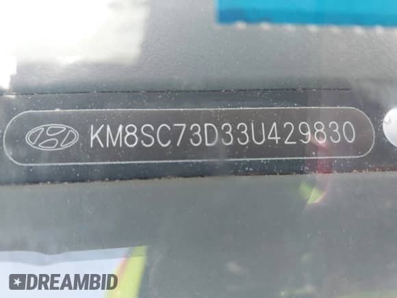 2003 Hyundai Santa Fe GLS с VIN KM8SC73D33U429830, выставлен на аукционе IAAI как лот 42536422 с пробегом 160 344 миль миль и . История ставок и продаж доступна на DreamBid. Изображение 12.