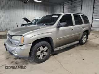 2002 Chevrolet TrailBlazer LTZ с VIN 1GNDT13S022448460, выставлен на аукционе Copart как лот 86707815 с пробегом 254 307 миль миль и На запчасти • Non repairable. История ставок и продаж доступна на DreamBid. Изображение 1.