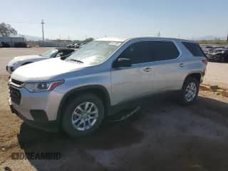 2021 Chevrolet Traverse LS with VIN 1GNERFKW9MJ195037, listed as a Copart auction lot 68793315 with 67,843 mi miles and Salvage title. Bid and sale history available at DreamBid. Image 1.