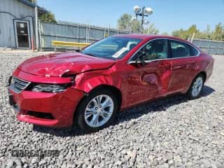 2015 Chevrolet Impala LT with VIN 2G1125S37F9126916, listed as a Copart auction lot 80273705 with 92,451 mi miles and Salvage title. Bid and sale history available at DreamBid. Image 1.