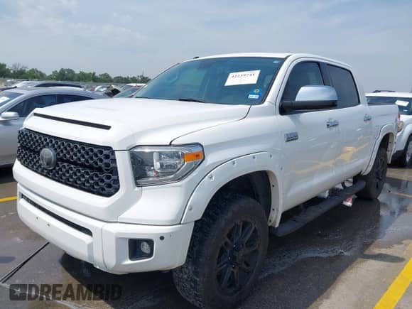 2019 Toyota Tundra SR5 with VIN 5TFAY5F17KX869635, listed as a IAAI auction lot 42239741 with 132,512 mi miles and . Bid and sale history available at DreamBid. Image 2.