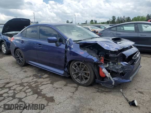 2019 Subaru WRX Premium with VIN JF1VA1F69K8821211, listed as a Copart auction lot 55510825 with 62,540 mi miles and Salvage title. Bid and sale history available at DreamBid. Image 4.