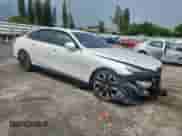 2024 BMW 5 Series 530i with VIN WBA43FJ06RCP97096, listed as a Copart auction lot 81624815 with 48,910 mi miles and Non repairable. Bid and sale history available at DreamBid. Image 4.