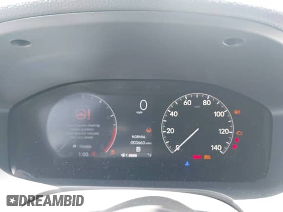 2025 Honda HR-V LX with VIN 3CZRZ1H30SM734164, listed as a IAAI auction lot 43072972 with 3,663 mi miles and . Bid and sale history available at DreamBid. Image 7.