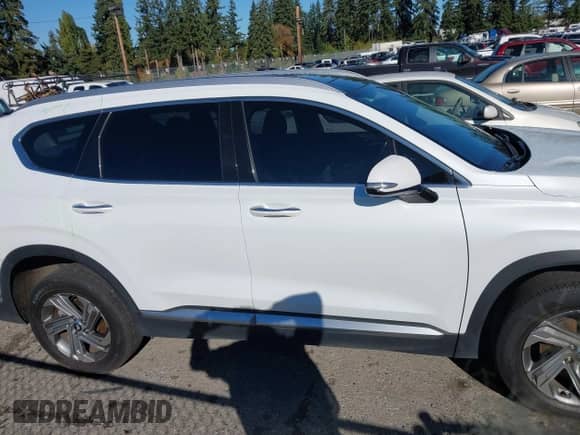 2021 Hyundai Santa Fe SEL with VIN 5NMS3DAJ5MH313016, listed as a IAAI auction lot 43438408 with 37,725 mi miles and . Bid and sale history available at DreamBid. Image 13.