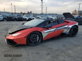 2016 Lamborghini Huracan LP 610-4 z VIN ZHWUR1ZF7GLA05381, wystawiony jako Copart lot #42731925 z przebiegiem 10 965 mil mil oraz Szkoda całkowita • Salvage title. Historia ofert i sprzedaży dostępna na DreamBid. Obrazek 1.