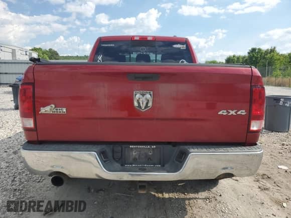 2009 Dodge 1500 SLT with VIN 1D3HV13TX9S738705, listed as a Copart auction lot 56523385 with 222,523 mi miles and Salvage title. Bid and sale history available at DreamBid. Image 6.
