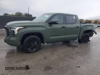 2023 Toyota Tundra SR5 with VIN 5TFLA5AB8PX028654, listed as a Copart auction lot 41927755 with 5,396 mi miles and Salvage title. Bid and sale history available at DreamBid. Image 1.