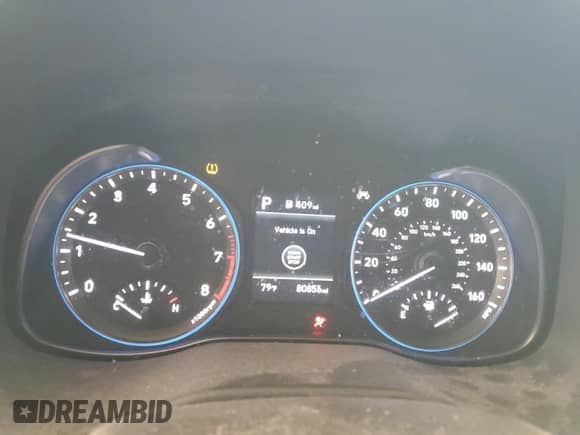 2019 Hyundai Kona SEL с VIN KM8K2CAA2KU341371, выставлен на аукционе Copart как лот 81226035 с пробегом 80 856 миль миль и Списание • Salvage title. История ставок и продаж доступна на DreamBid. Изображение 9.