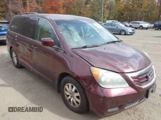 2008 Honda Odyssey EX-L with VIN 5FNRL38658B063312, listed as a IAAI auction lot 43532711 with 150,778 mi miles and . Bid and sale history available at DreamBid. Image 1.