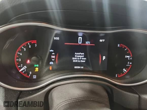 2019 Dodge Durango SXT with VIN 1C4RDHAG0KC836253, listed as a Copart auction lot 68455765 with 66,384 mi miles and Salvage title. Bid and sale history available at DreamBid. Image 9.