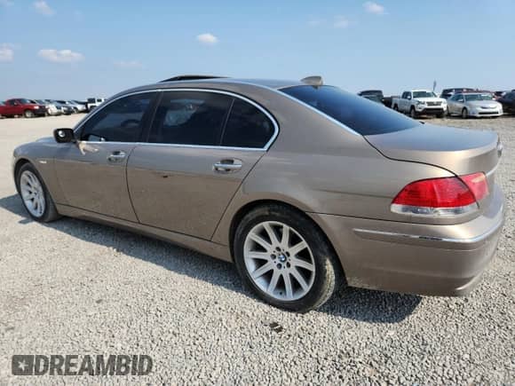 2008 BMW 7 Series 750Li с VIN WBAHN83578DT85391, выставлен на аукционе Copart как лот 67199215 с пробегом 128 436 миль миль и На запчасти • Non repairable. История ставок и продаж доступна на DreamBid. Изображение 2.