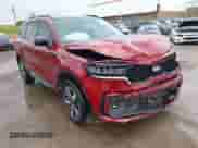 2021 Kia Sorento EX with VIN 5XYRHDLFXMG027567, listed as a IAAI auction lot 42418728 with 94,136 mi miles and . Bid and sale history available at DreamBid. Image 1.