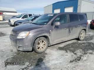 2012 Chevrolet Orlando 1LT с VIN KL77P2EM9CK535237, выставлен на аукционе Copart как лот 46406275 с пробегом 316 820 миль миль и На запчасти • Non repairable. История ставок и продаж доступна на DreamBid. Изображение 1.
