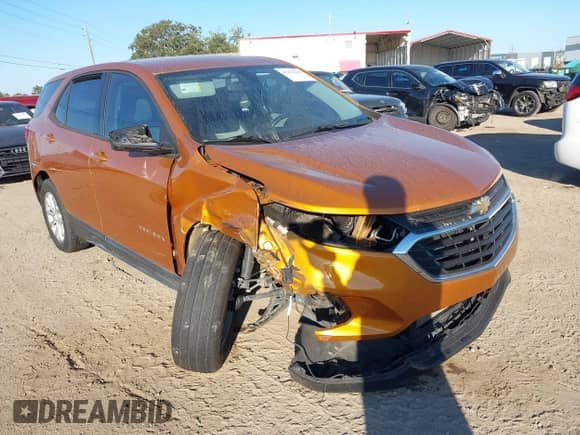 2018 Chevrolet Equinox LS with VIN 2GNAXHEV3J6148212, listed as a IAAI auction lot 43251195 with 103,887 mi miles and . Bid and sale history available at DreamBid. Image 6.