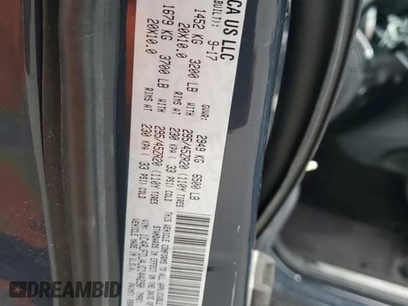 2018 Jeep Grand Cherokee SRT z VIN 1C4RJFDJ4JC144290, wystawiony jako Copart lot #59344945 z przebiegiem 61 809 mil mil oraz Szkoda całkowita • Salvage title. Historia ofert i sprzedaży dostępna na DreamBid. Obrazek 13.