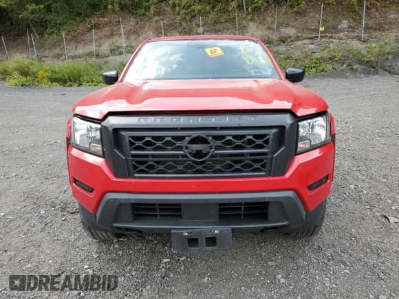 2022 Nissan Frontier S with VIN 1N6ED1EK5NN638097, listed as a Copart auction lot 80586185 with 58,534 mi miles and Salvage title. Bid and sale history available at DreamBid. Image 5.