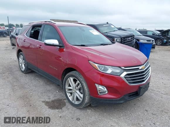 2020 Chevrolet Equinox Premier с VIN 2GNAXYEXXL6223931, выставлен на аукционе IAAI как лот 40007757 с пробегом 70 823 миль миль и . История ставок и продаж доступна на DreamBid. Изображение 1.