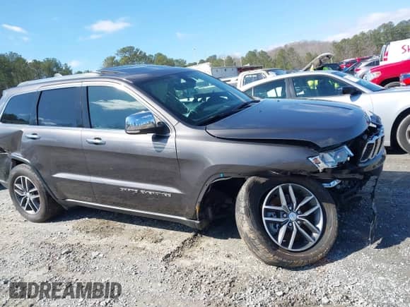 2021 Jeep Grand Cherokee Limited with VIN 1C4RJEBGXMC623755, listed as a IAAI auction lot 41719585 with 94,034 mi miles and . Bid and sale history available at DreamBid. Image 12.
