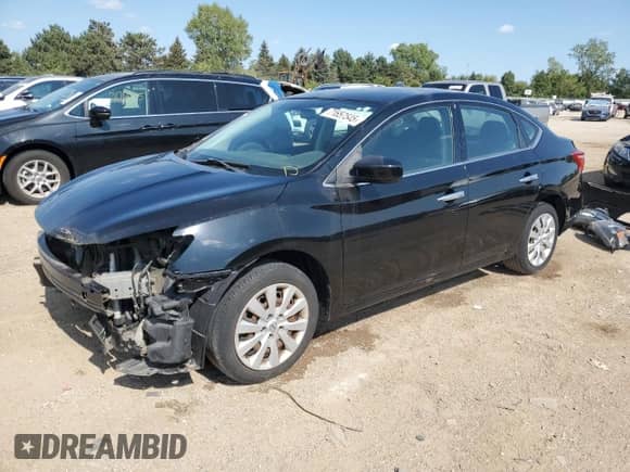 2017 Nissan Sentra SV с VIN 3N1AB7AP1HY304087, выставлен на аукционе Copart как лот 71657545 с пробегом 40 819 миль миль и Списание • Salvage title. История ставок и продаж доступна на DreamBid. Изображение 1.