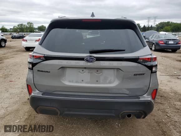 2025 Subaru Forester Special Sports z VIN JF2SLDHC3SH437972, wystawiony jako Copart lot #69388505 z przebiegiem 10 854 mil mil oraz Szkoda całkowita • Salvage title. Historia ofert i sprzedaży dostępna na DreamBid. Obrazek 6.