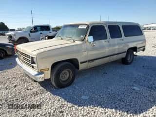 1990 Chevrolet Suburban с VIN 1GNER16K0LF169745, выставлен на аукционе Copart как лот 80865164 с пробегом 63 954 миль миль и Чистый • Clean title. История ставок и продаж доступна на DreamBid. Изображение 1.