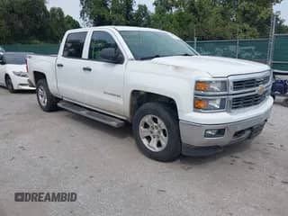2014 Chevrolet Silverado 1500 LT with VIN 3GCUKREC3EG209772, listed as a IAAI auction lot 43318964 with Not provided miles and . Bid and sale history available at DreamBid. Image 1.