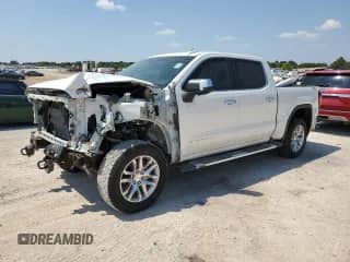 2021 GMC Sierra 1500 SLT с VIN 3GTU9DEL8MG114069, выставлен на аукционе Copart как лот 68982364 с пробегом 83 572 миль миль и Списание • Salvage title. История ставок и продаж доступна на DreamBid. Изображение 1.